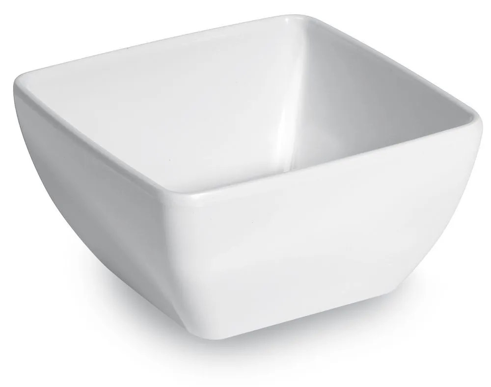 Witte vierkante slakom - 190 x 190 mm