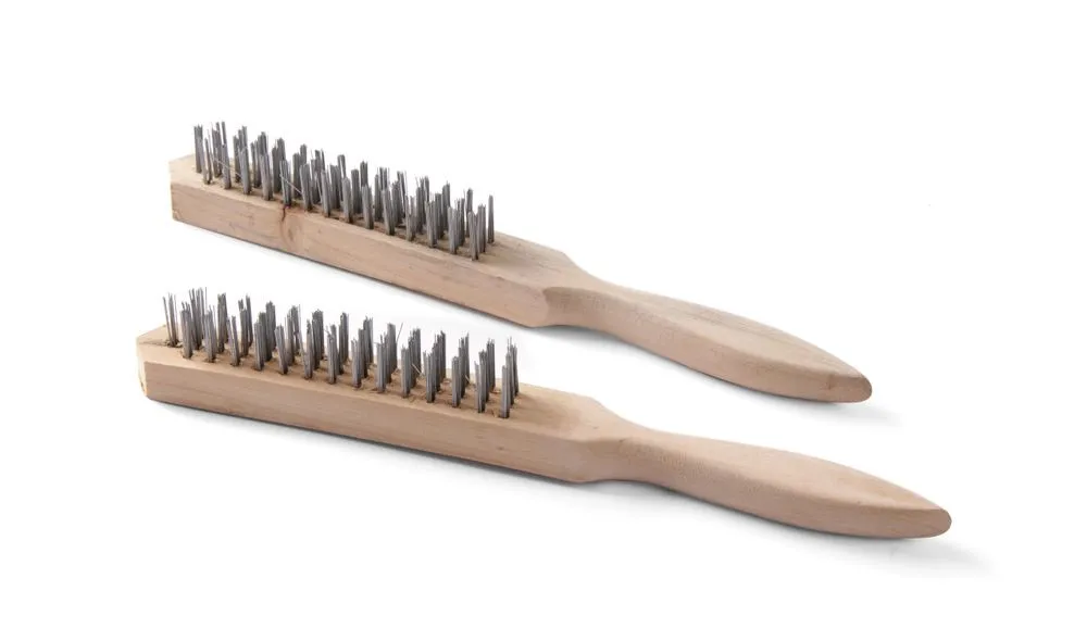 Metalen grillborstel - Set van 2
