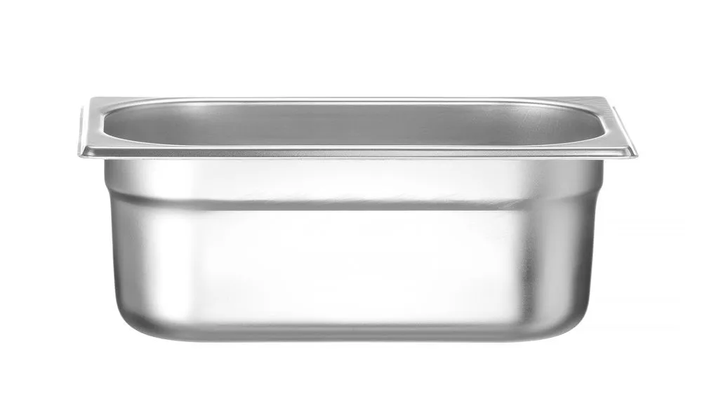 Bak Gastro GN 1/4 RVS - Diepte 100 mm - 2,8 L