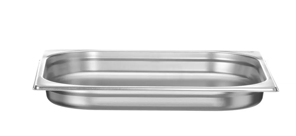 Bak Gastro GN 2/3 Roestvrij staal - Diepte 40 mm - 3 L