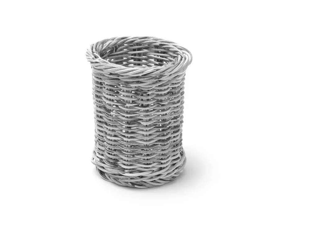 Bestekmandje - Rond - Grijs