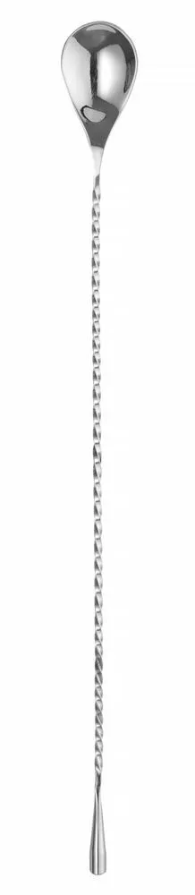 Gedraaide cocktaillepel - L 380 mm