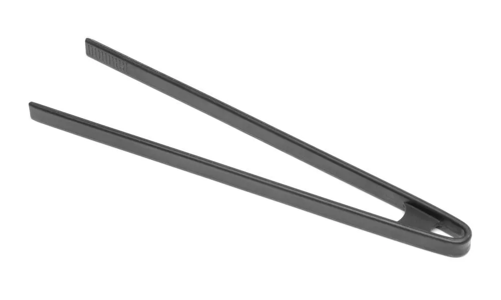 Siliconen tang Zwart - L 290 mm
