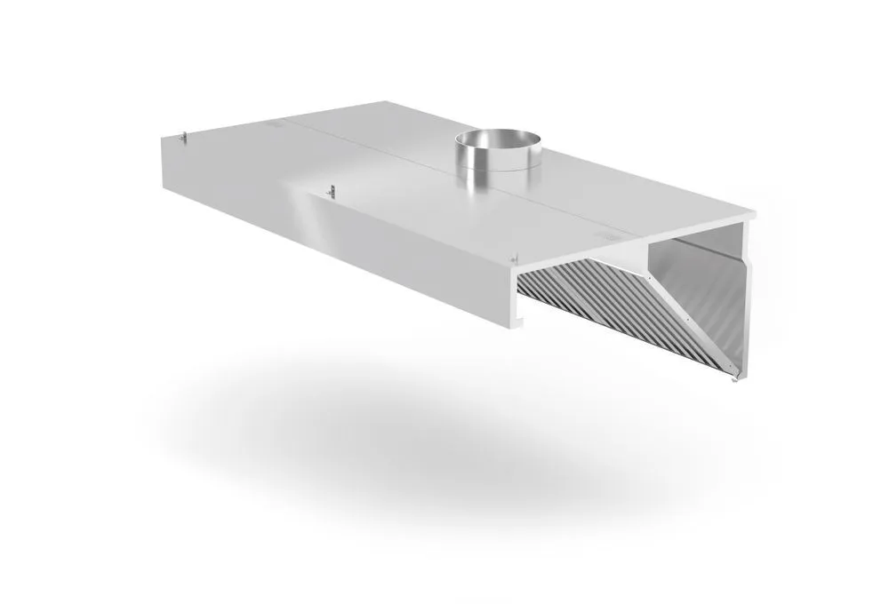 Wandafzuigkap - L 1200 x 700 mm