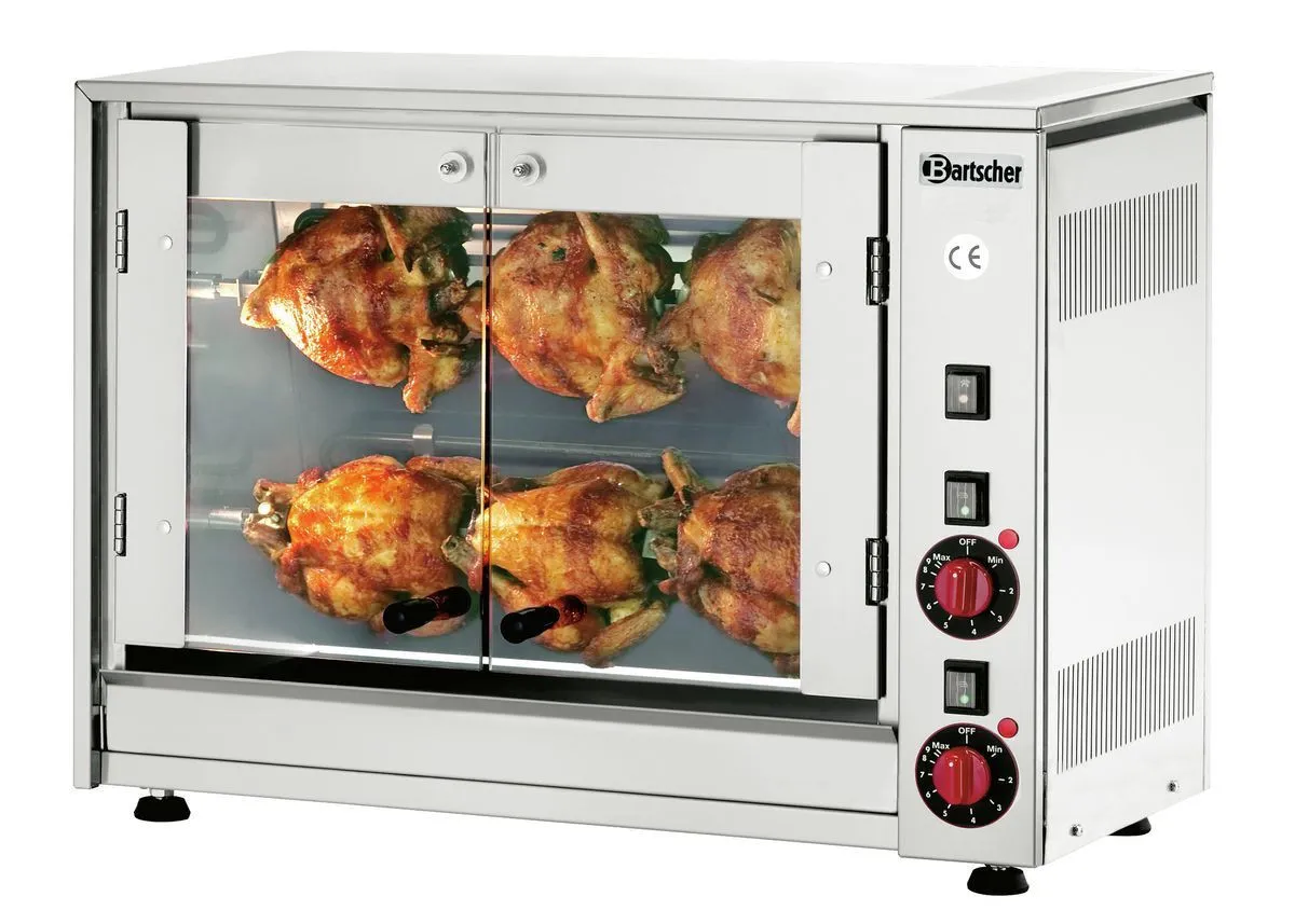 Elektrische grill - 6 kippen