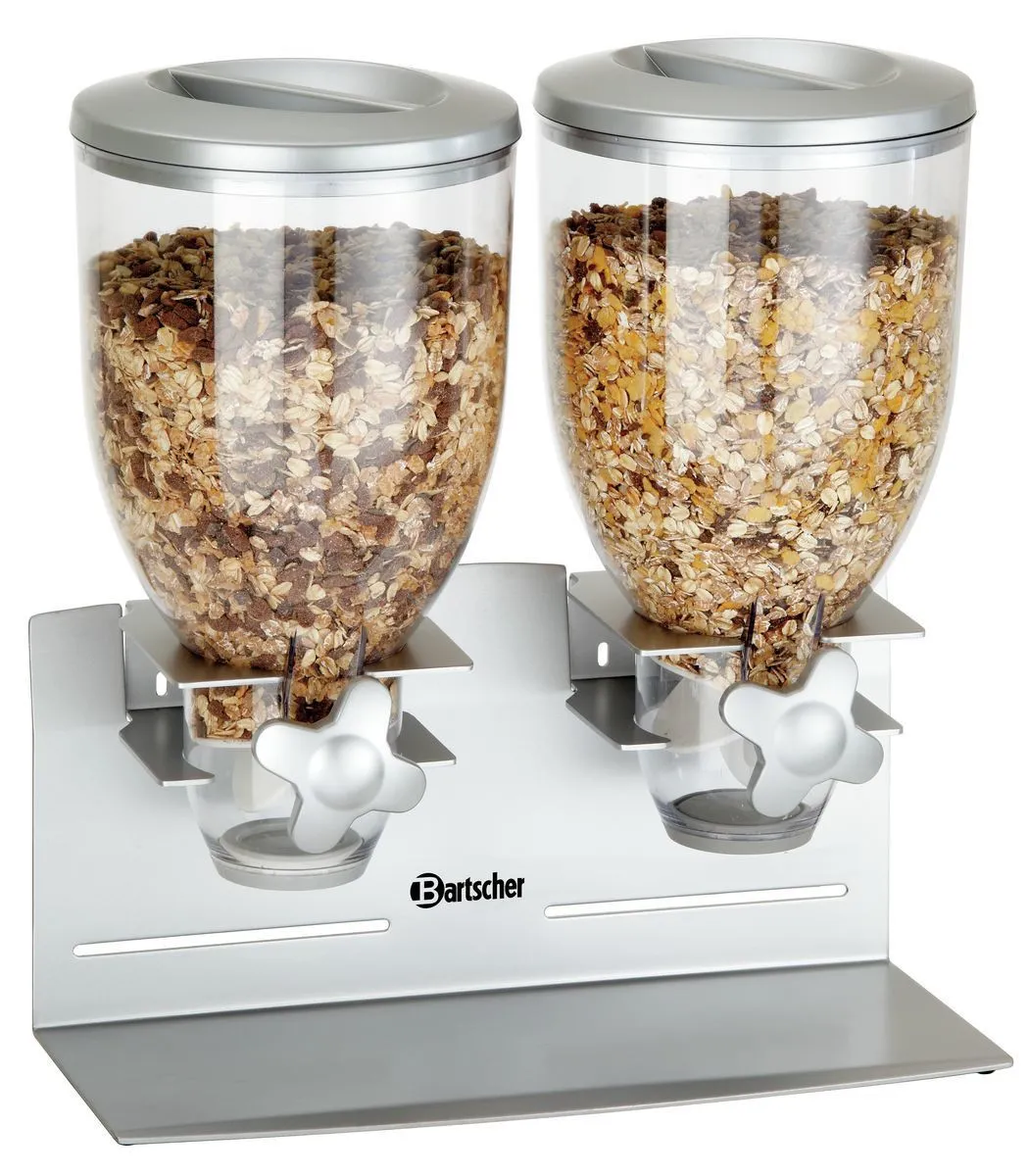 Dubbele graandispenser - 7 liter