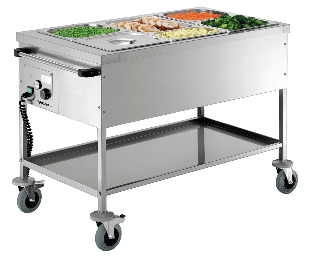 Bain-Marie zonder waterwagen - 3 GN 1/1