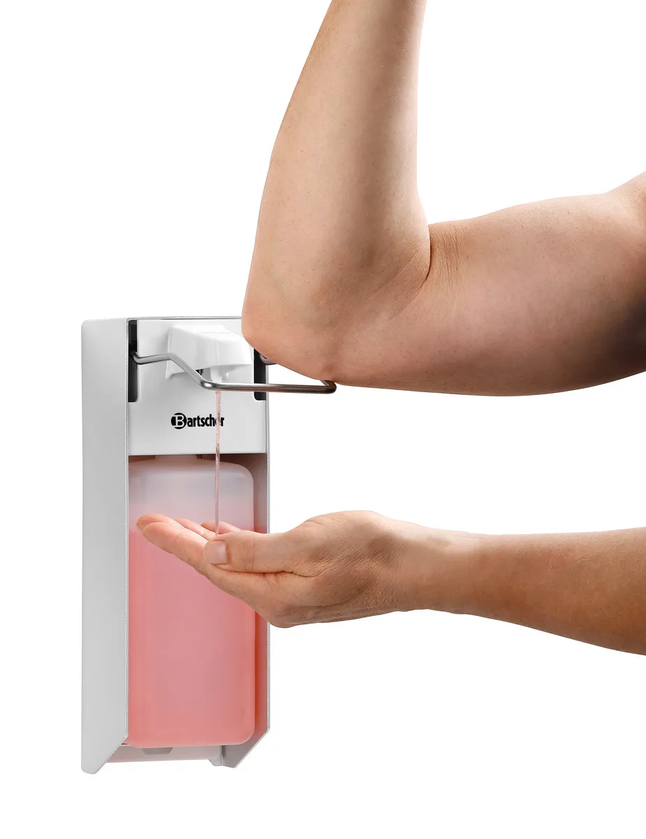 Zeepdispenser van aluminium - 1 liter