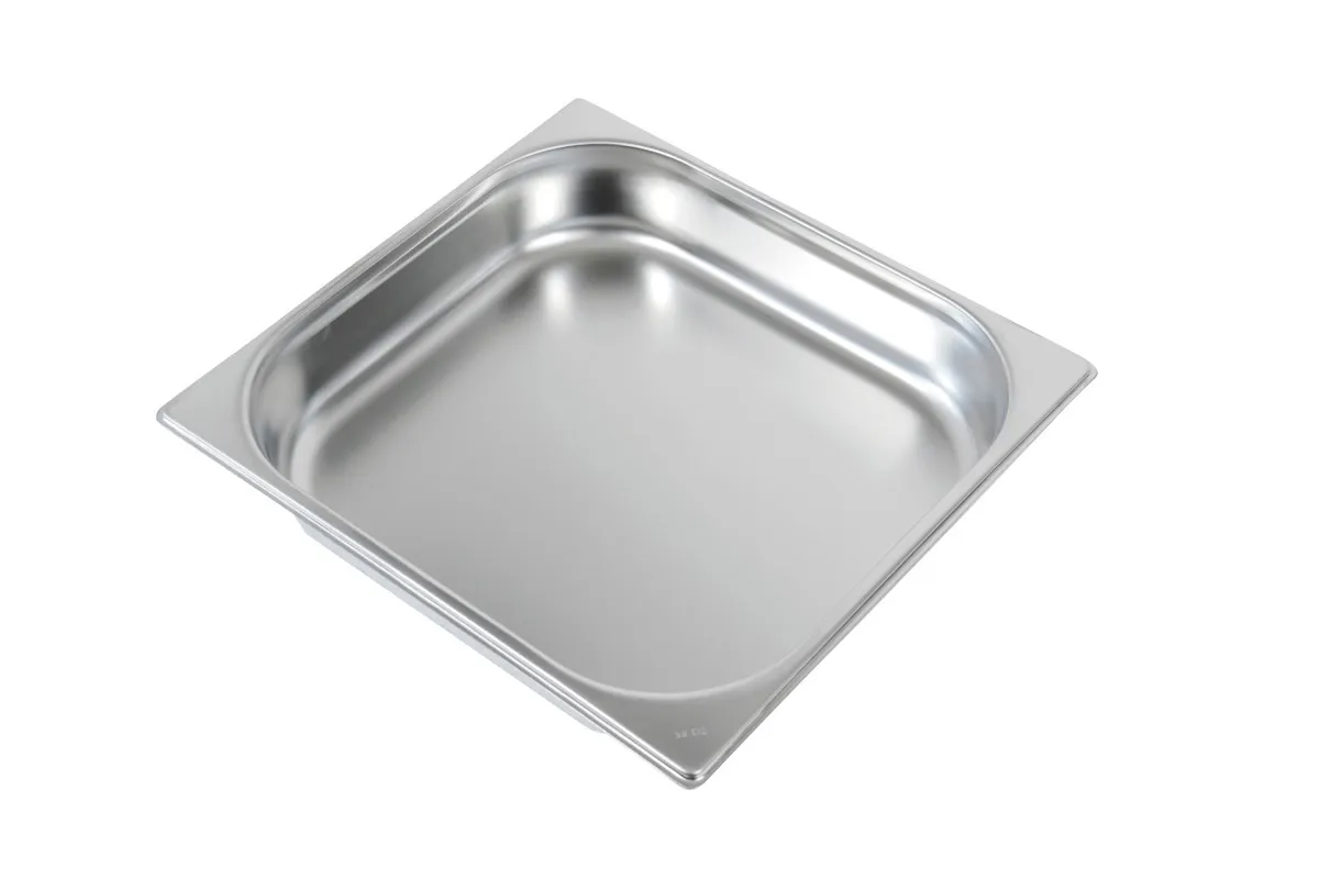 Bakplaat Roestvrij staal GN 2/3 - Diepte 65 mm