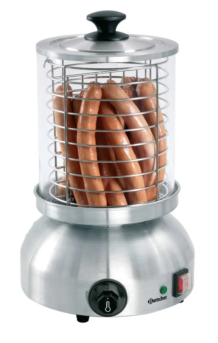 Warmworstverwarmer met ronde voet