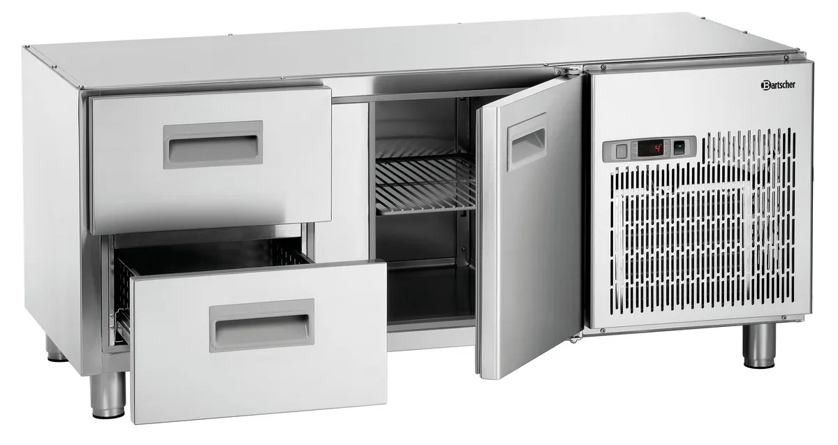 Gekoelde onderbouwtafel - 120 L