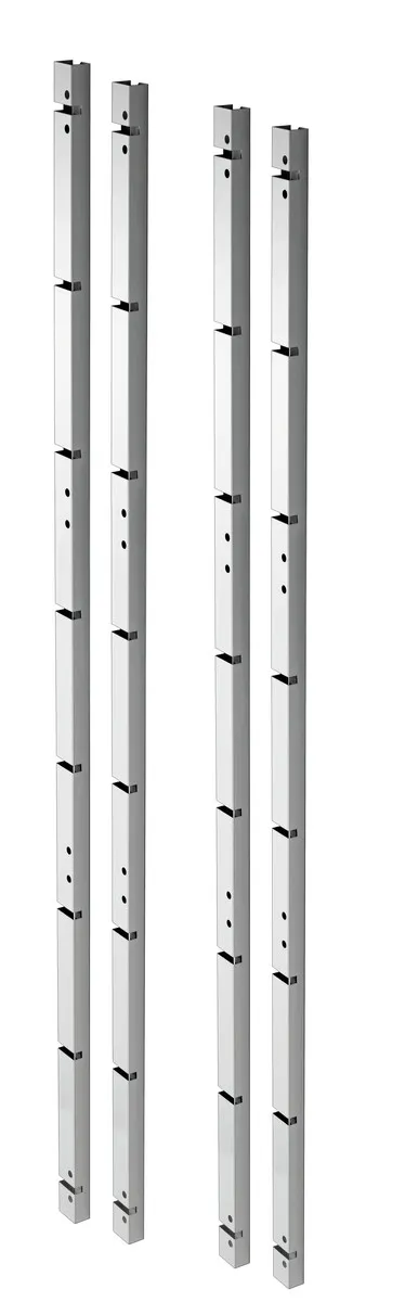 Set van 4 ondersteuningsglijbanen voor mini-koelcel