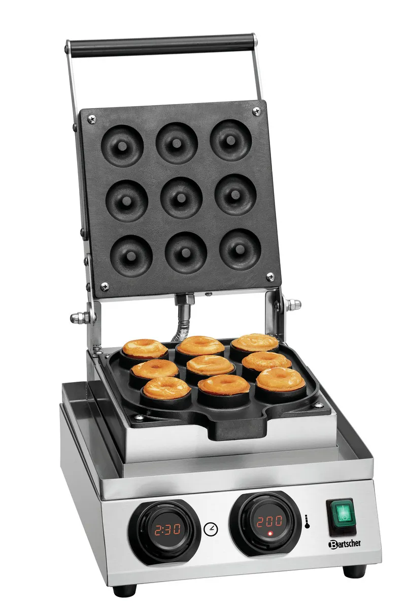 Professioneel wafelijzer voor donuts