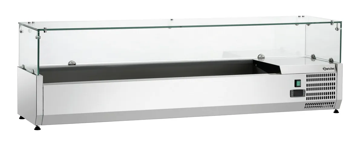 Saladière om neer te zetten - 5 x GN 1/3 + 1 x GN 1/2