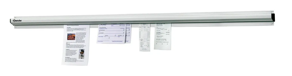 Prikbordklem Wand Aluminium - 910 mm