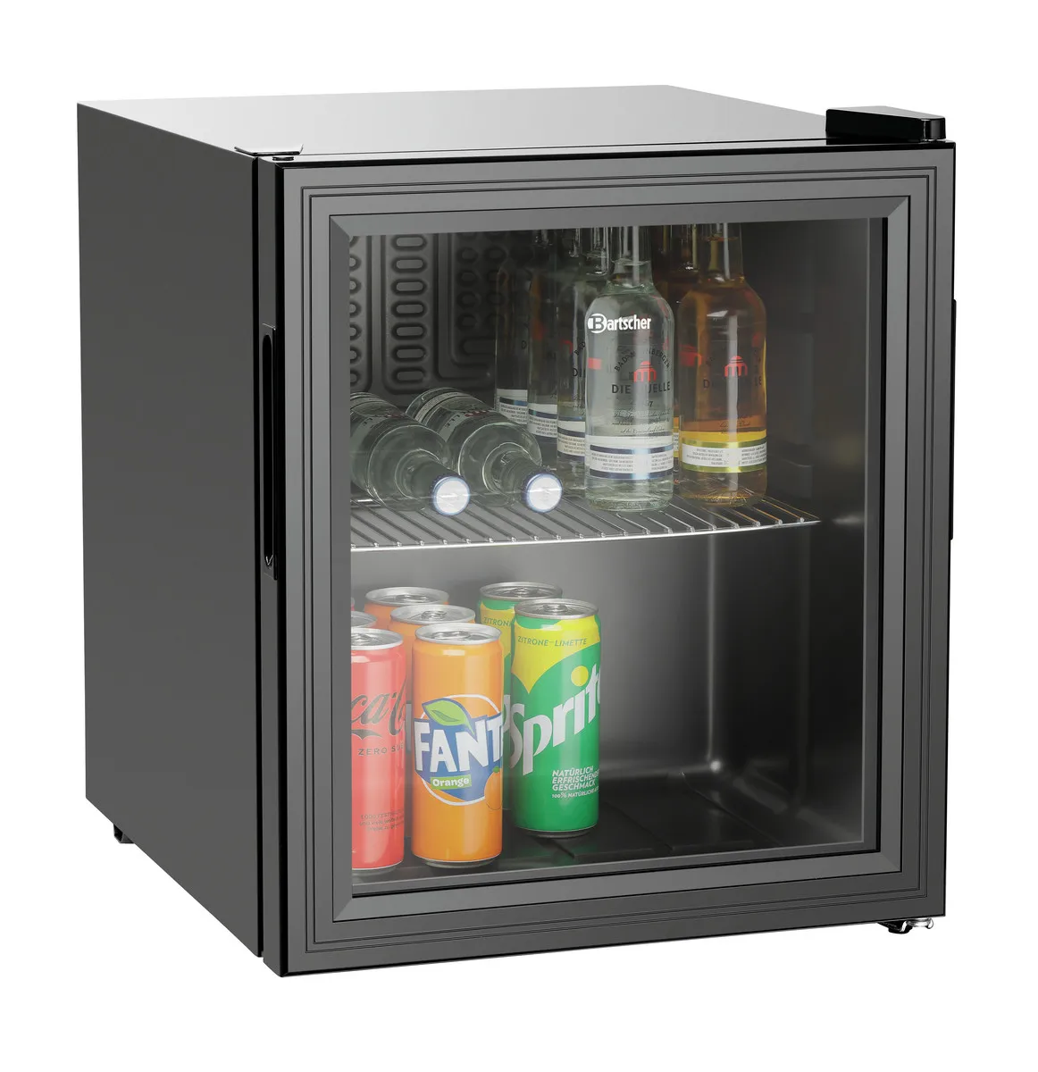 Minibar met glazen deur - 46 L