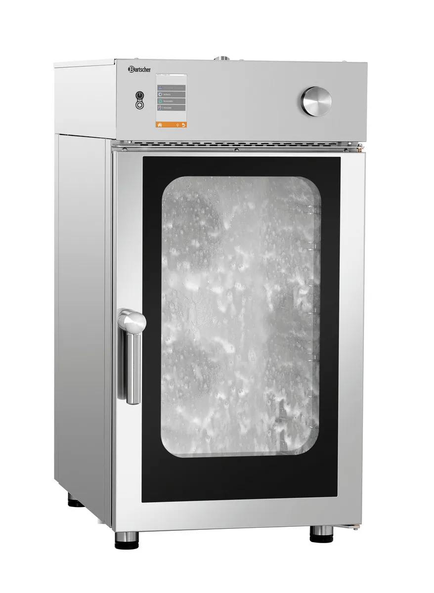 Vier stoom combi-oven - 10 niveaus - 400 V