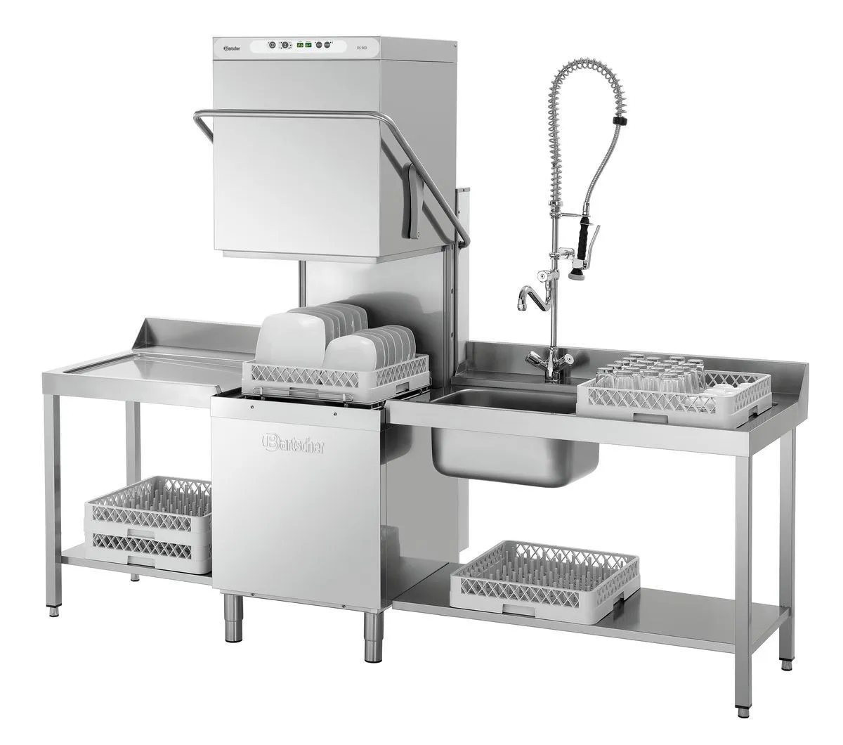 Kapafwasmachine DS 500 - 50 x 50 cm