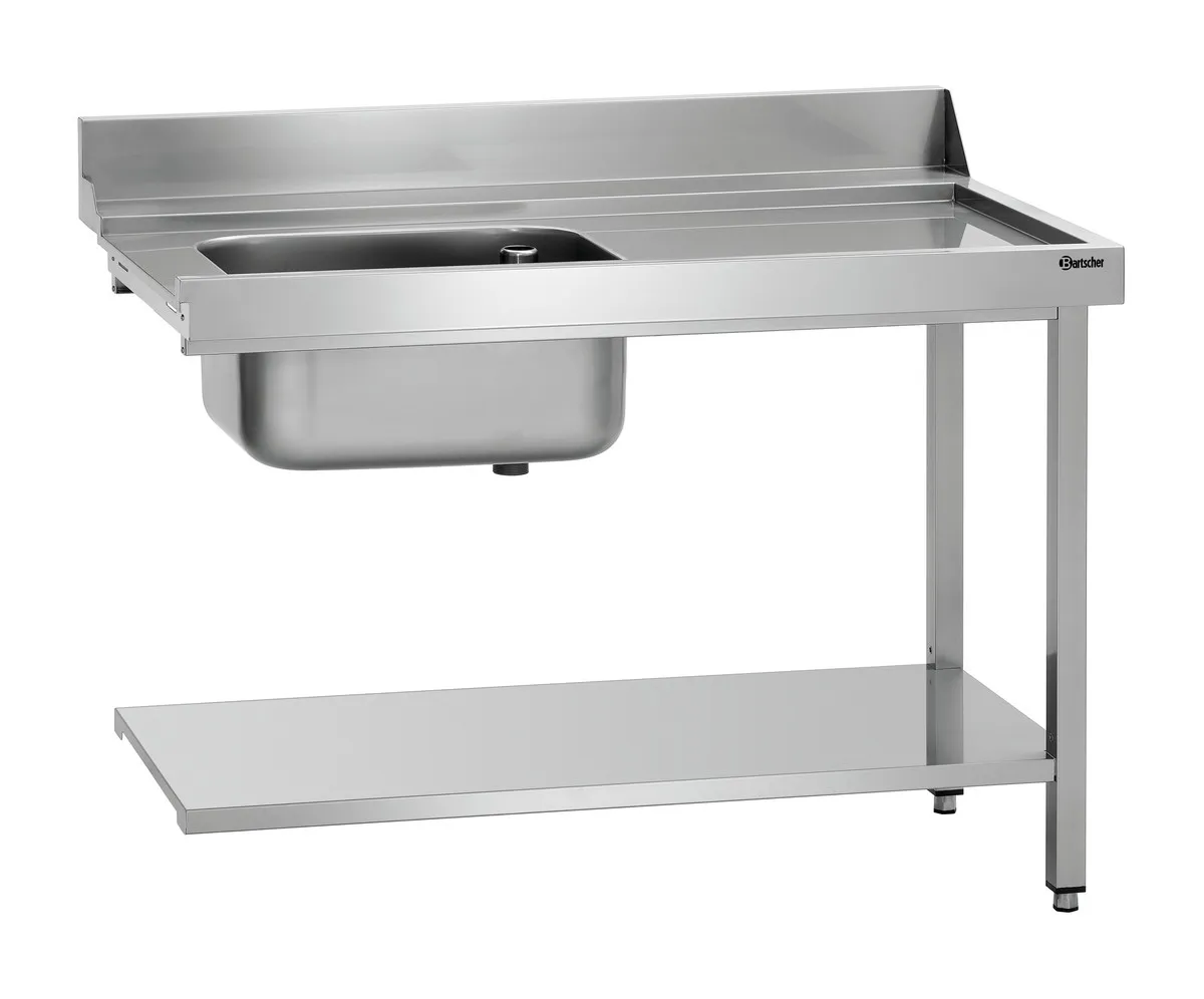 Sorteertafel met 1 Bak - Rechts - L 1200 x D 720 mm