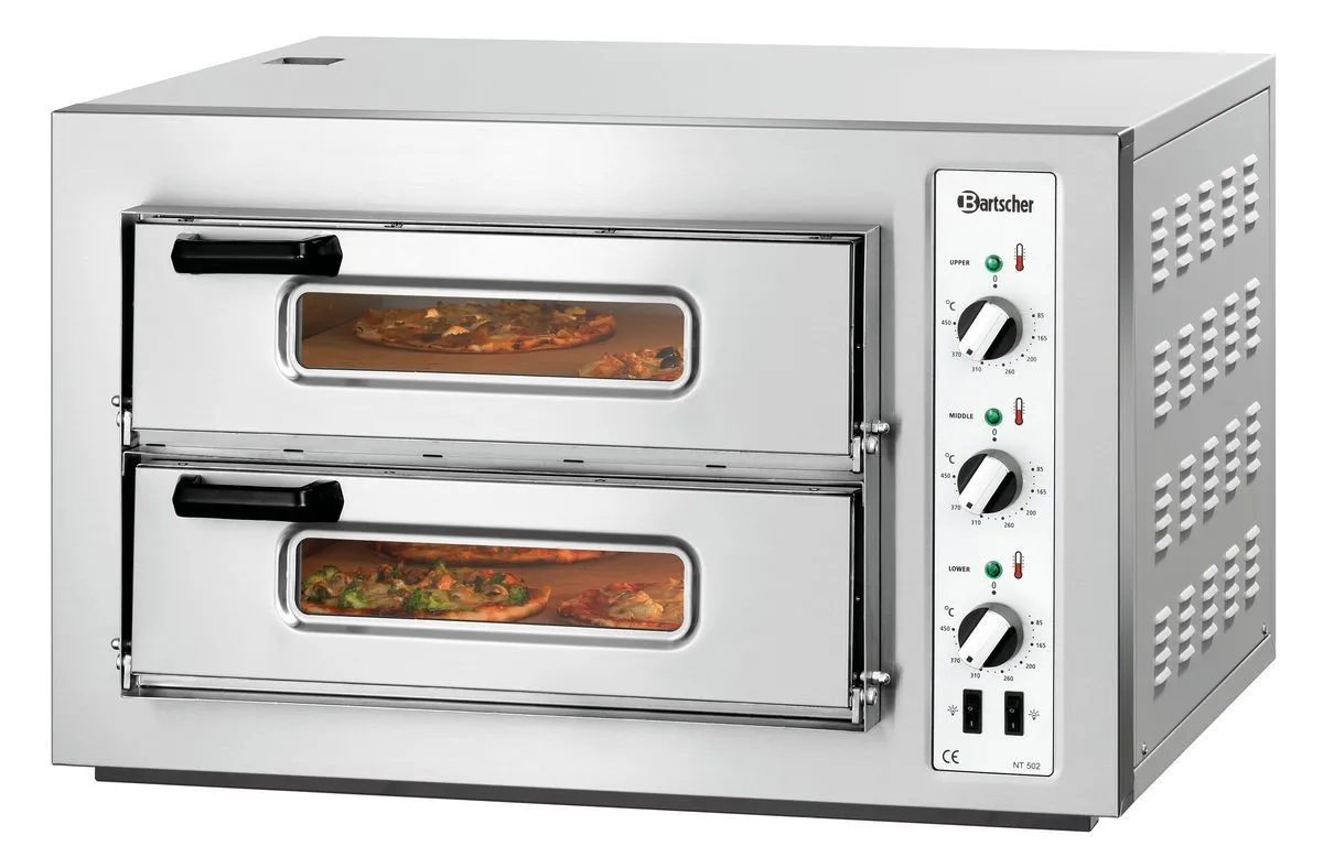 Pizzaoven - 2 x 4 Pizza's