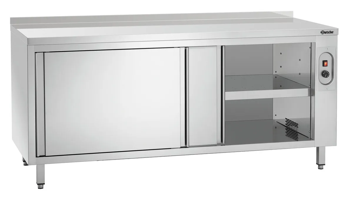 Verwarmde Kast met Achterwand - L 1800 x D 700 mm