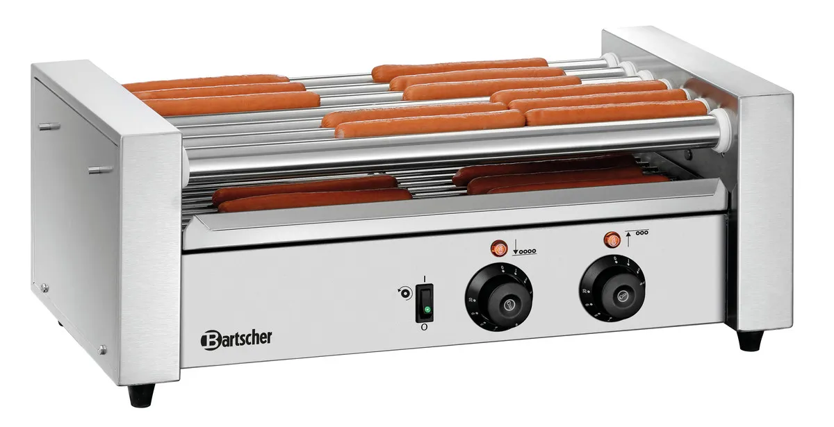Rolgrill voor worstjes