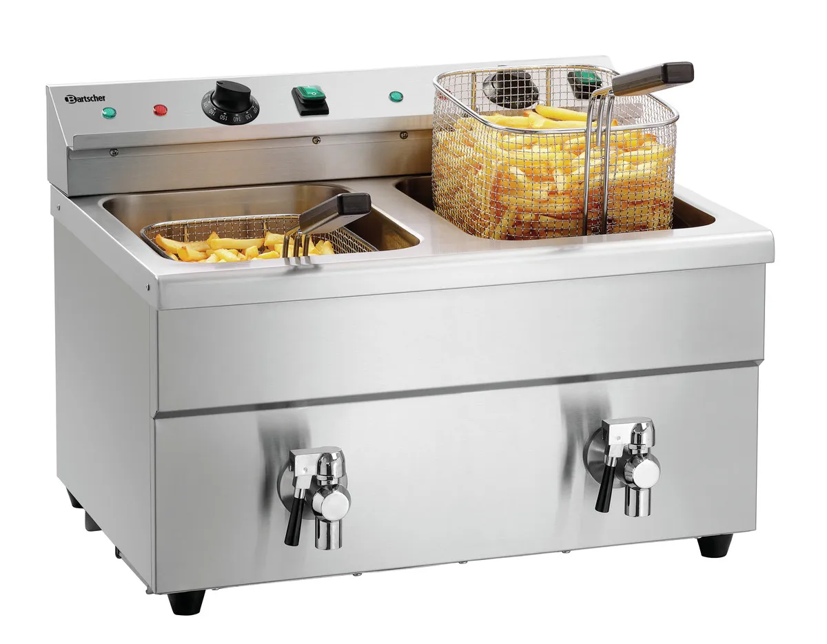 Inductie friteuse - 2 x 8 L