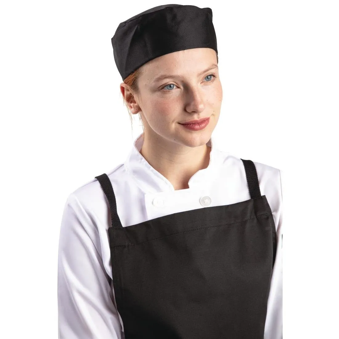 Koksmuts Zwart van Polycotton - Maat XL