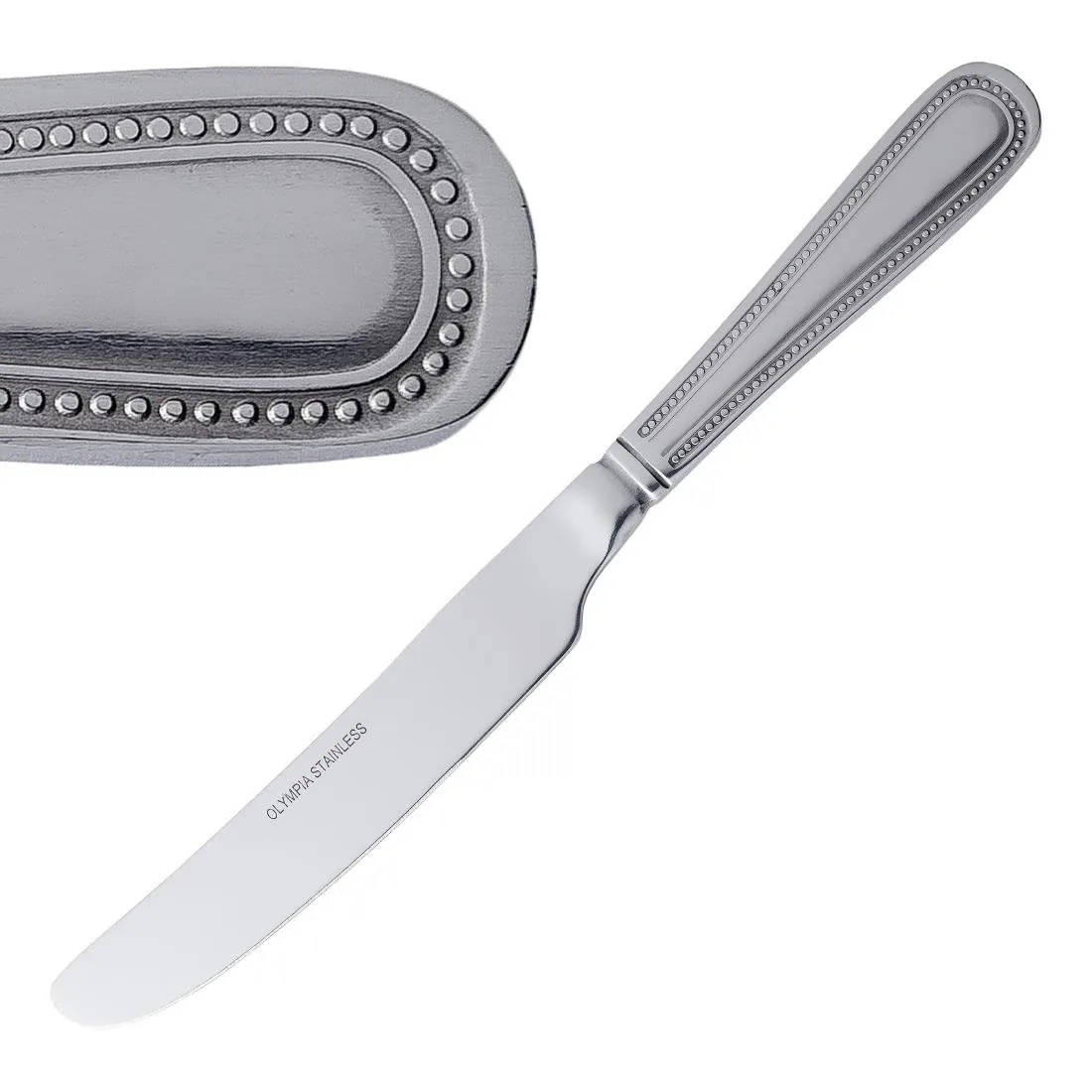 Tafelmes Bead met massief handvat - Set van 12