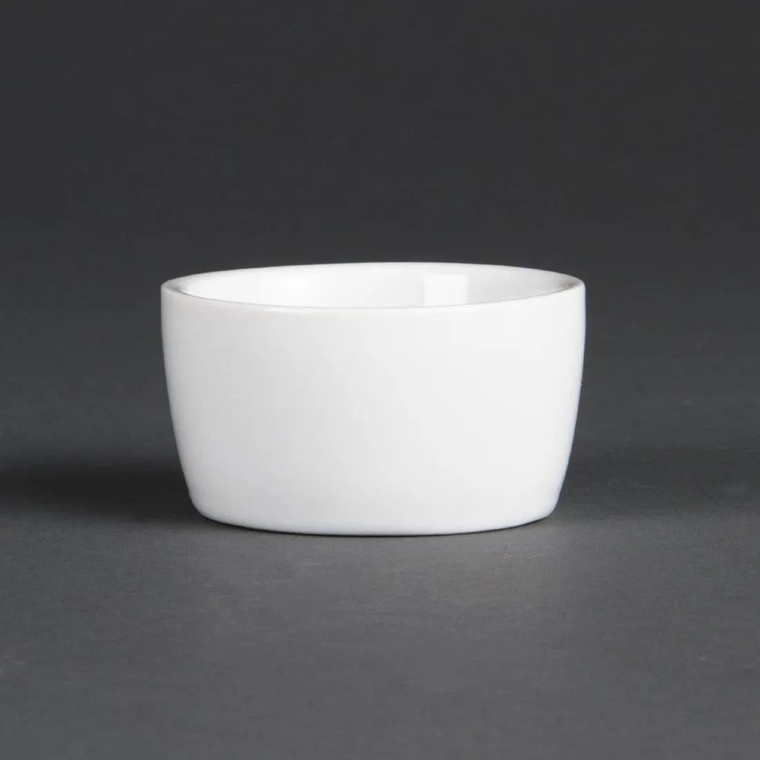 Boterpotje Wit - 62 mm Diameter - Set van 12