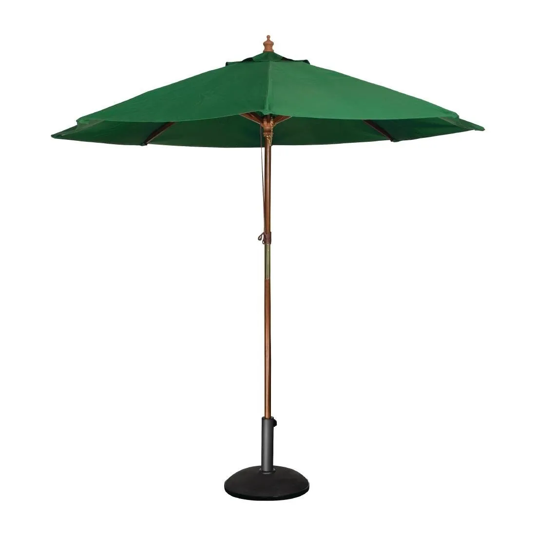 Groene ronde parasol - Ø 3 m