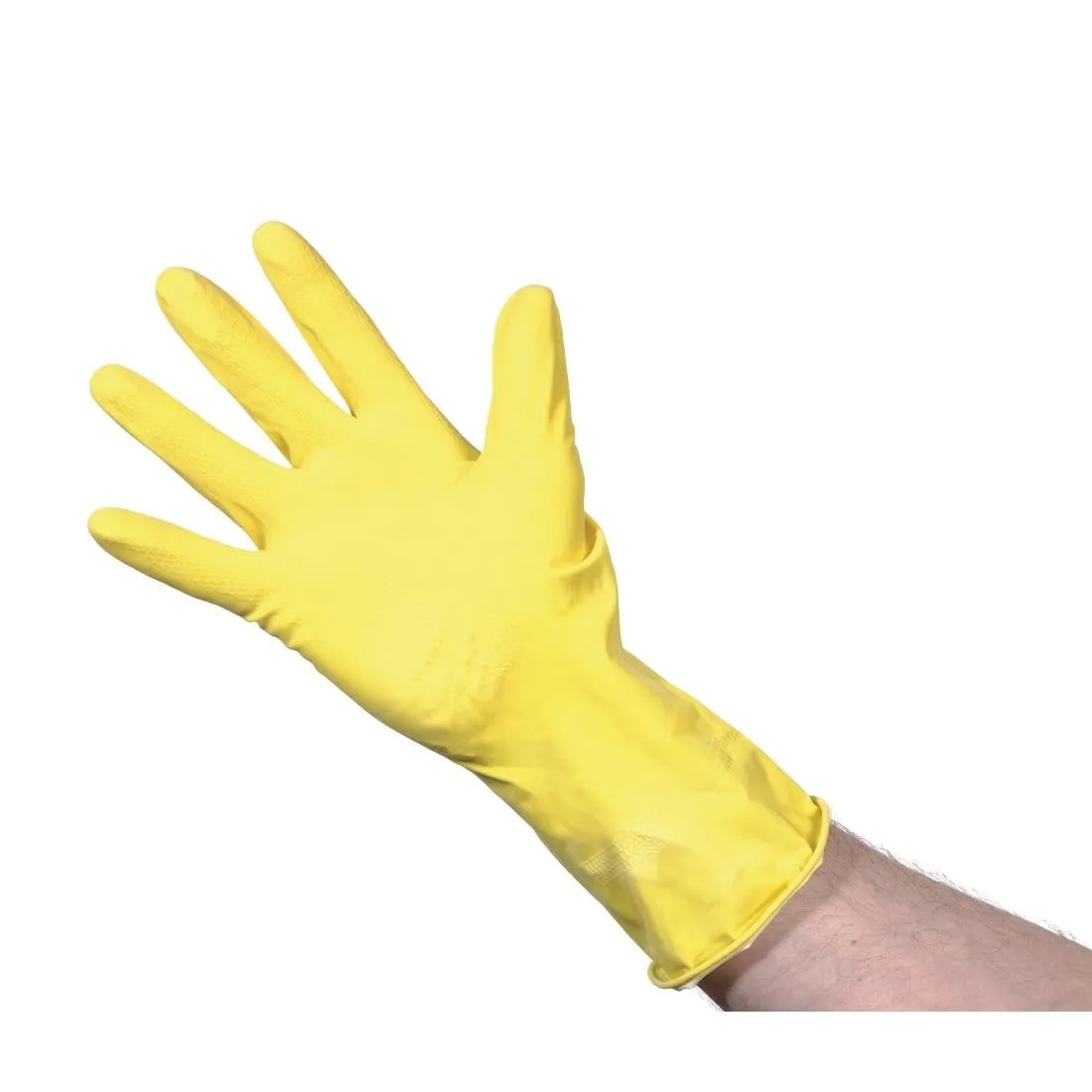 Handschoenen voor meervoudig gebruik Geel Maat M