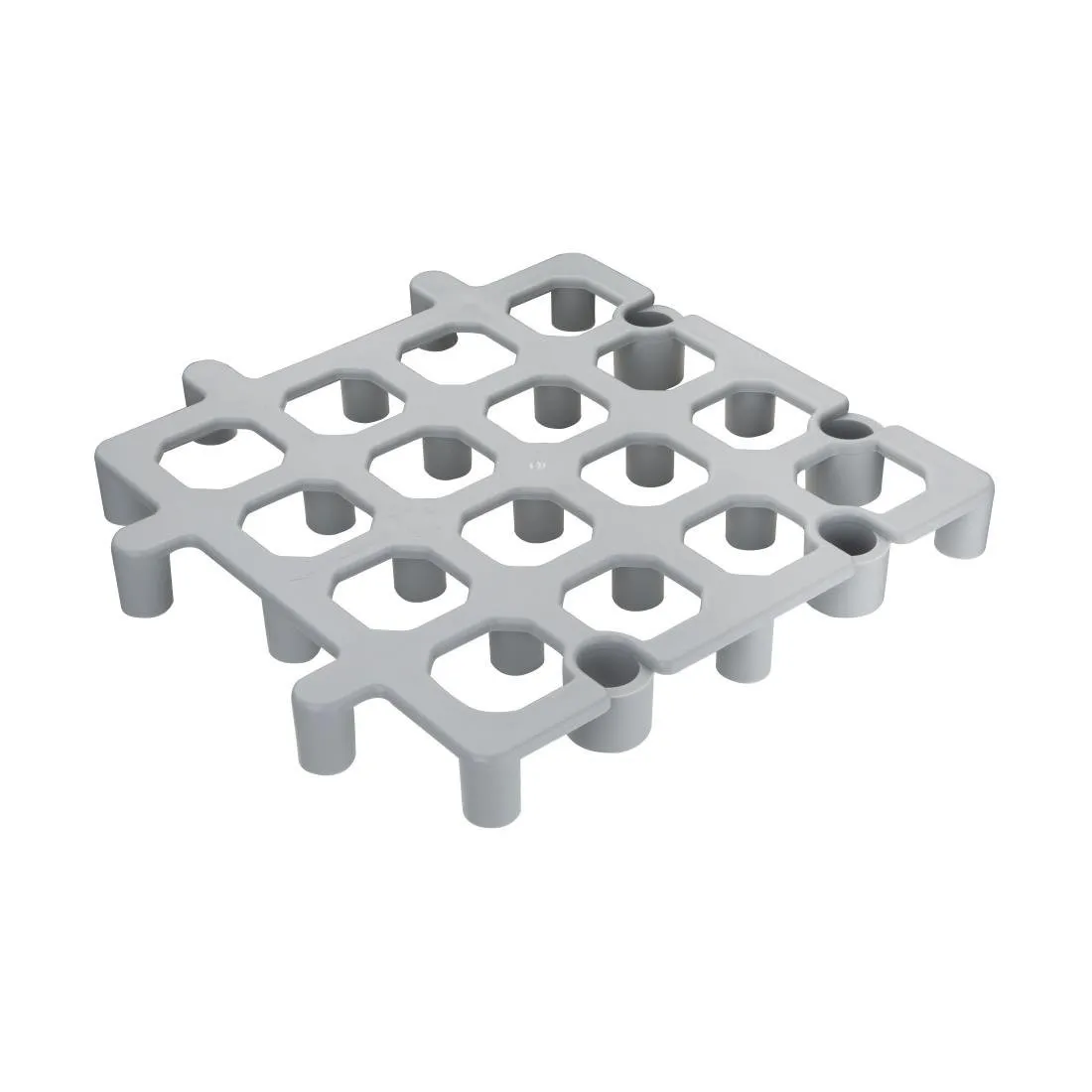 Roosters Grijs - 335 x 335 mm - Set van 2