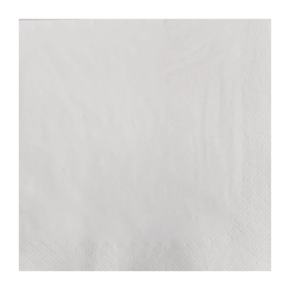 Witte papieren tafel servetten - 2-laags - 300 x 300 mm - Set van 1500