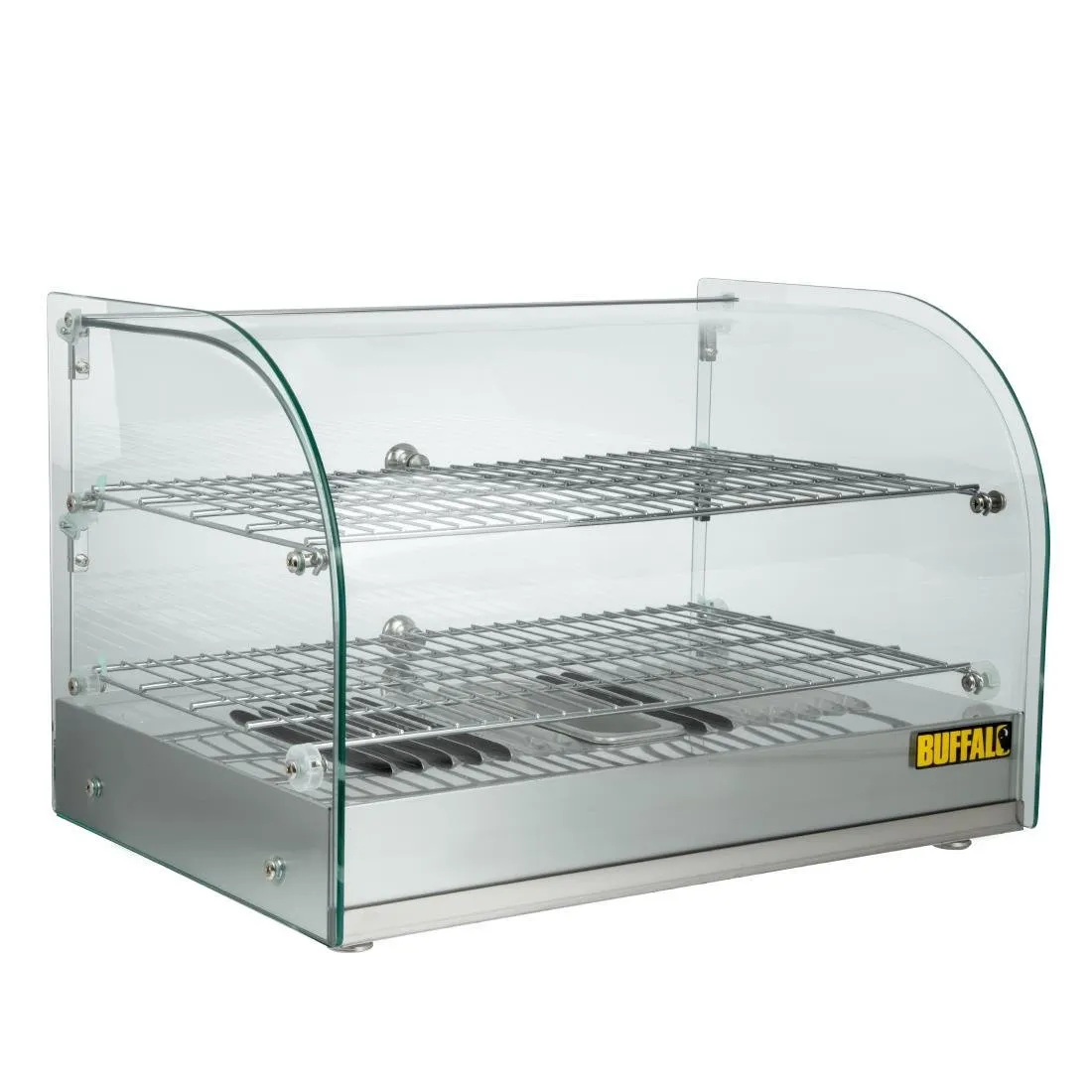Toonbank Warmhoudvitrine 2 Niveaus - 45 L