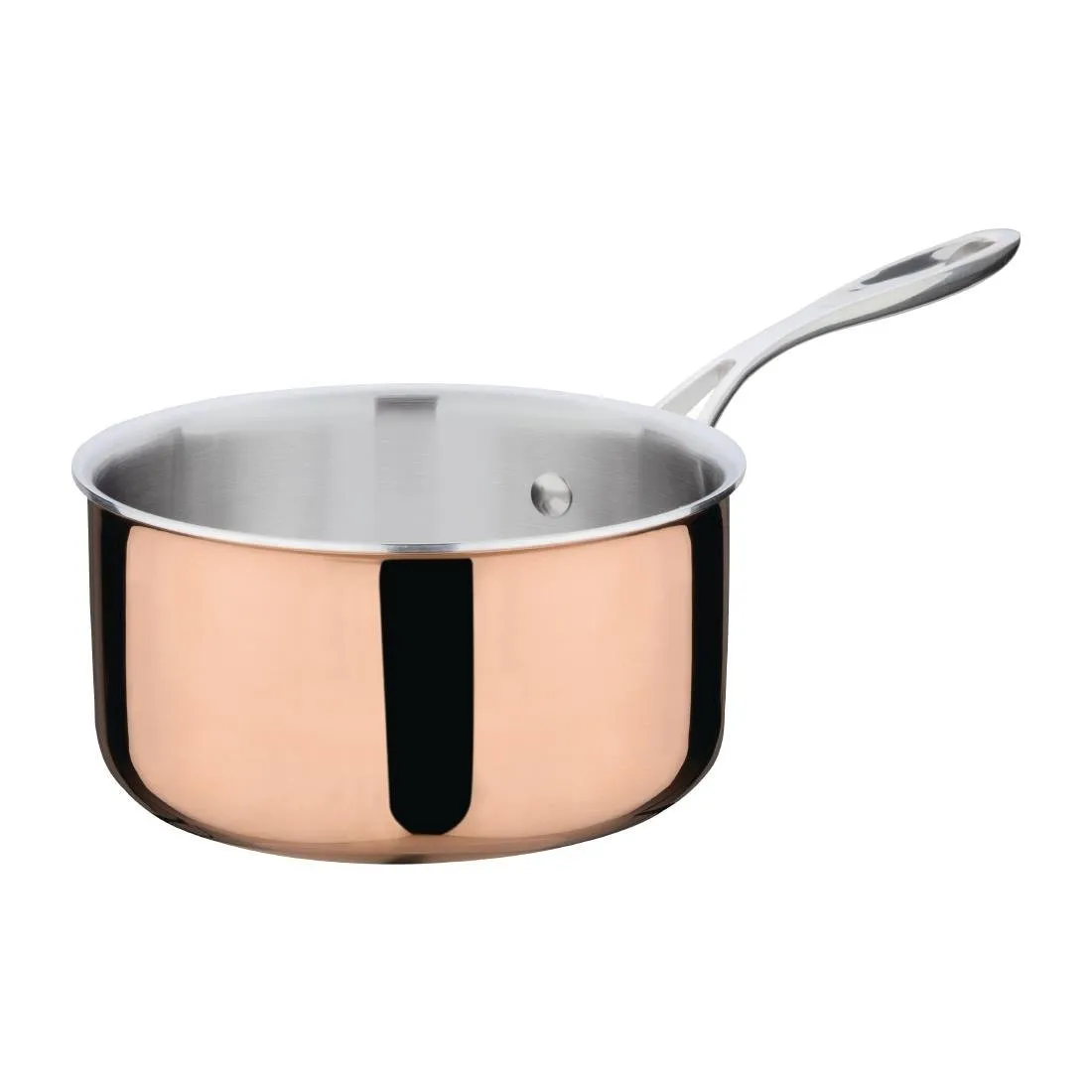 Koperen kookpan 3 lagen inductie - Ø 180 mm
