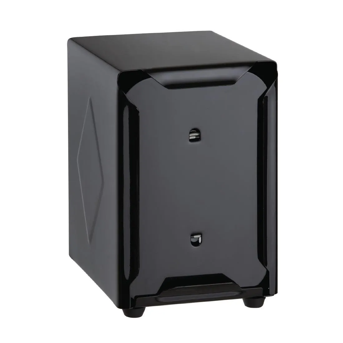 Handdoekdispenser Zwart Roestvrij Staal - 90 x 107 mm
