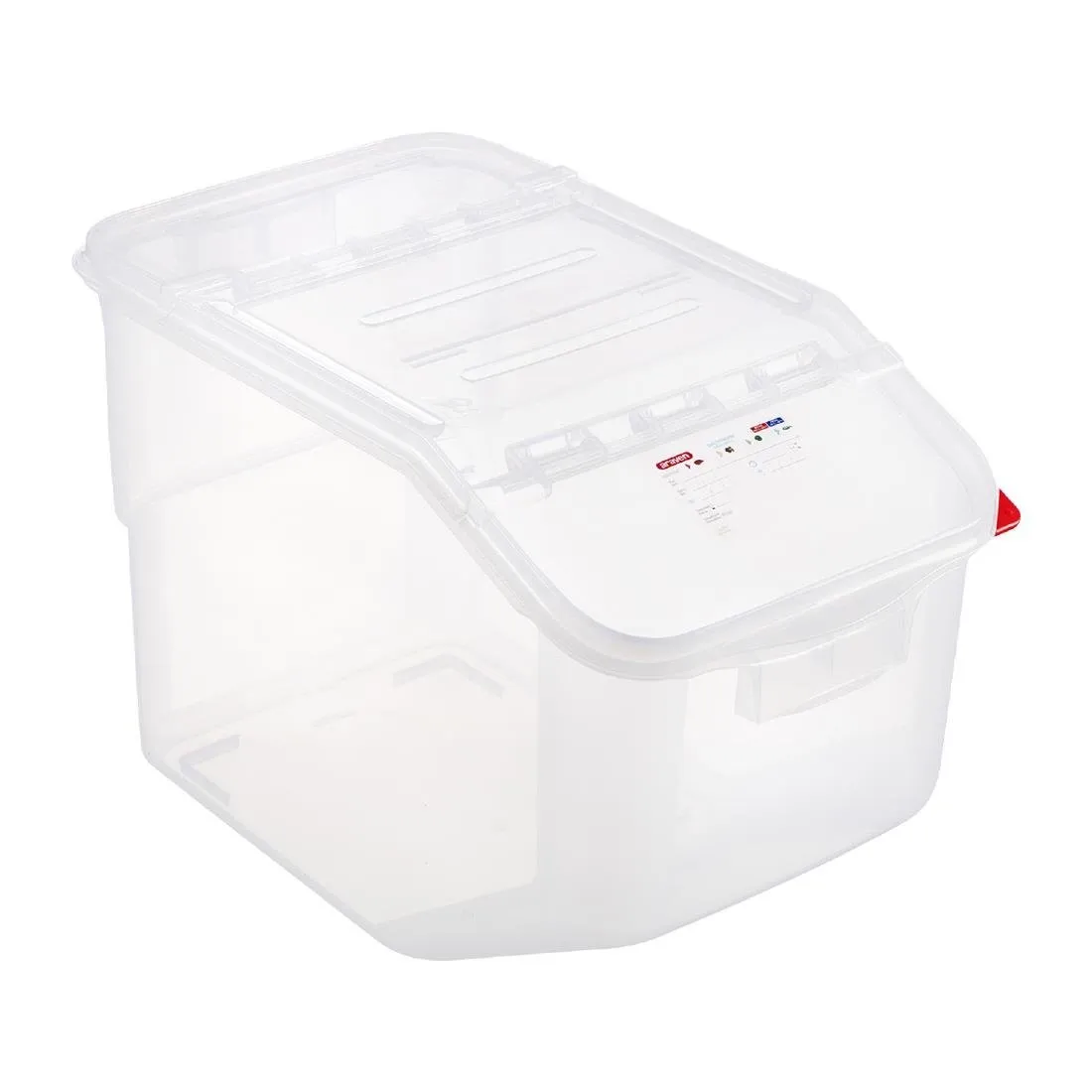 Transparante Ingrediëntenbox - 50 L