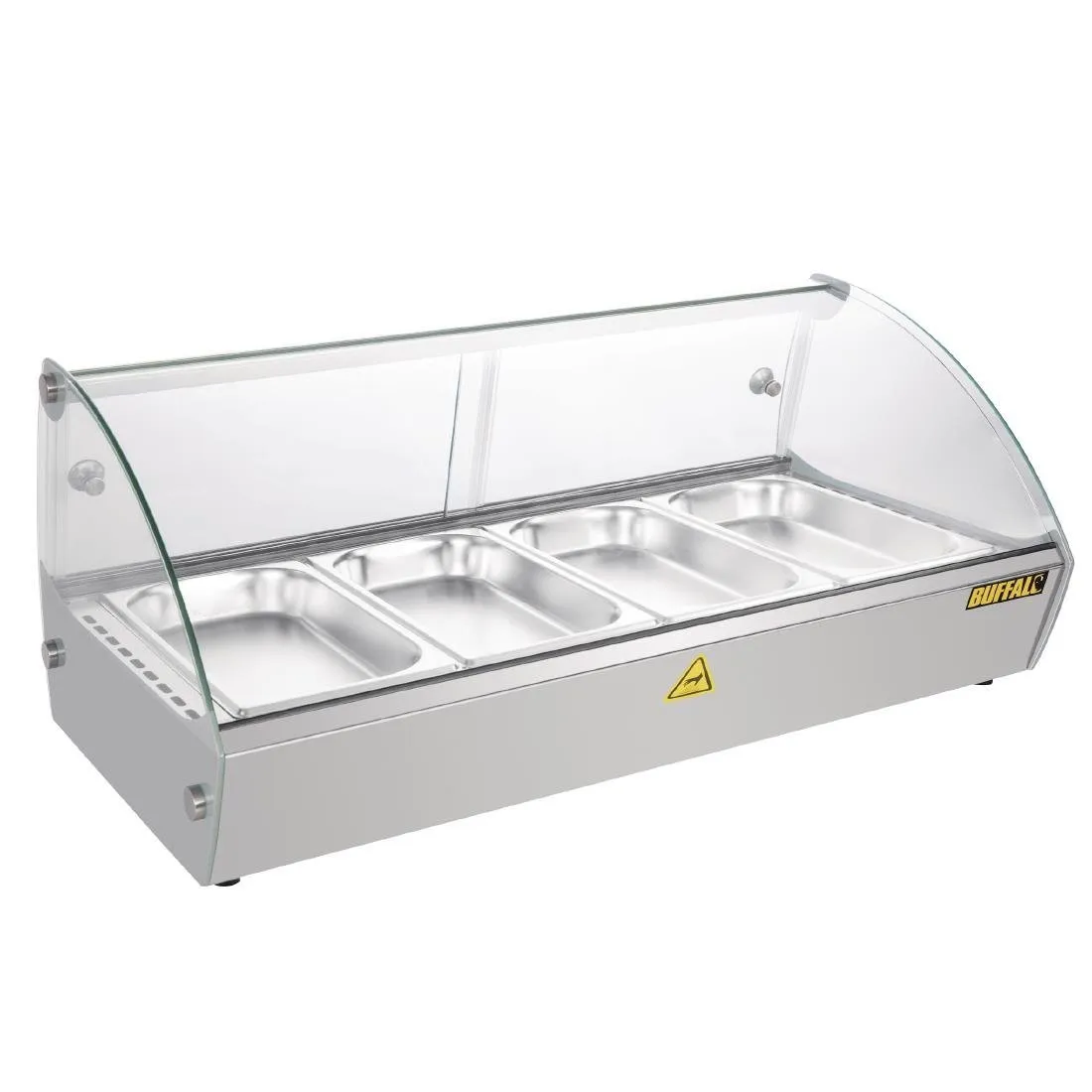 Warmhoudvitrine om neer te zetten - 4 x GN 1/3
