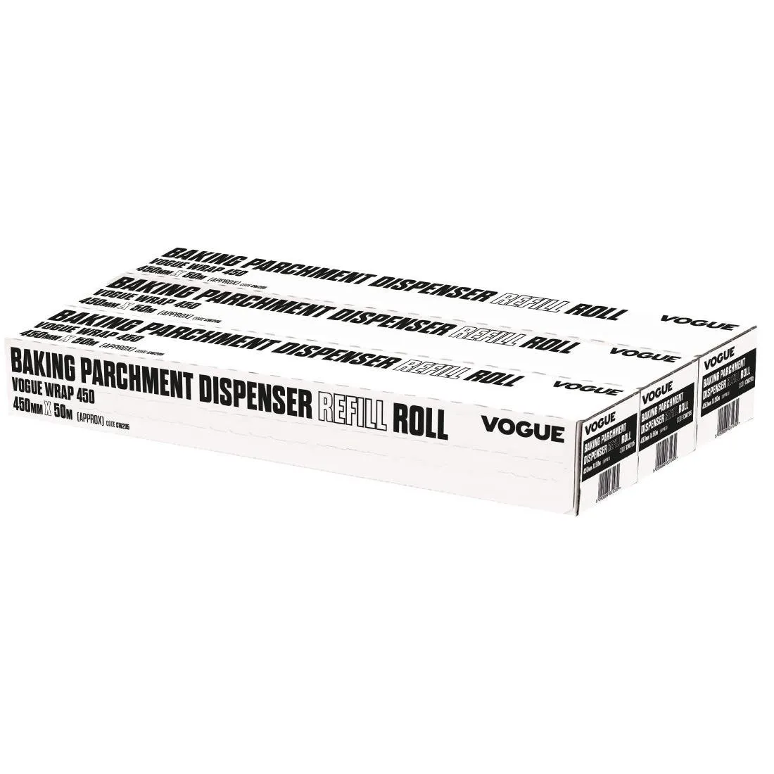 Pergamijn papierrollen voor Wrap 450 dispenser - Set van 3