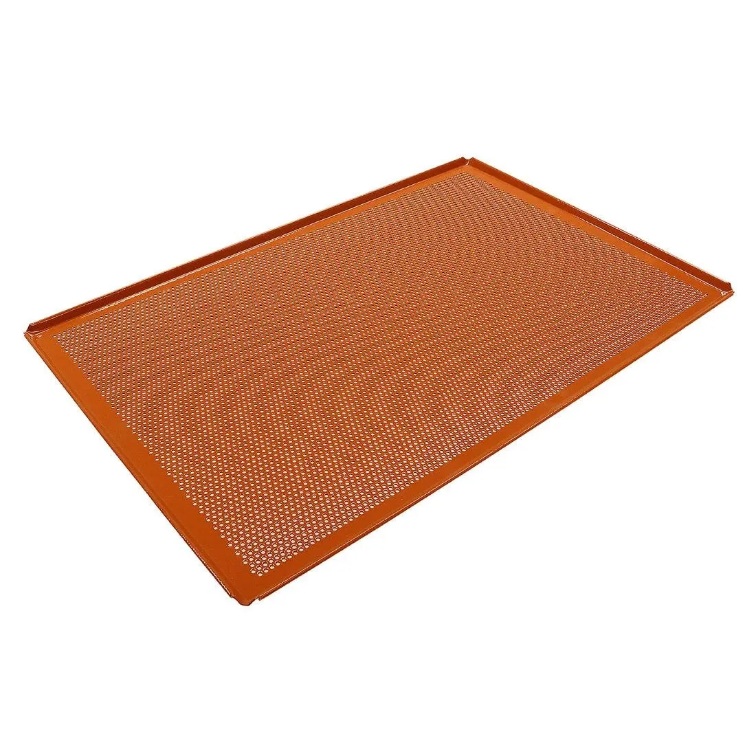 Kookplaat met antiaanbaklaag en perforaties - 600 x 400 mm