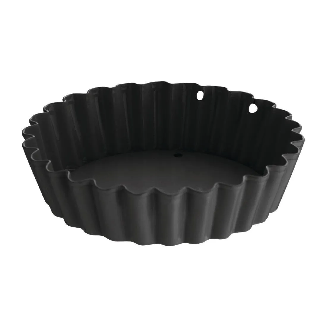 Taartvormpjes met antiaanbaklaag en verwijderbare bodem - ø 8 cm - Set van 3
