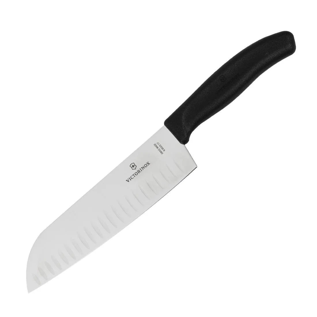 Santoku mes met kuiltjes - L 170 mm