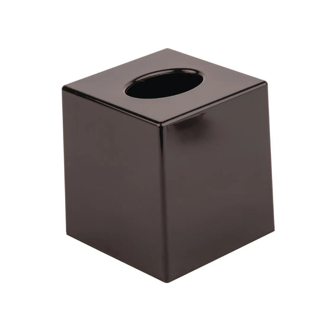 Kubusvormige plastic tissuebox