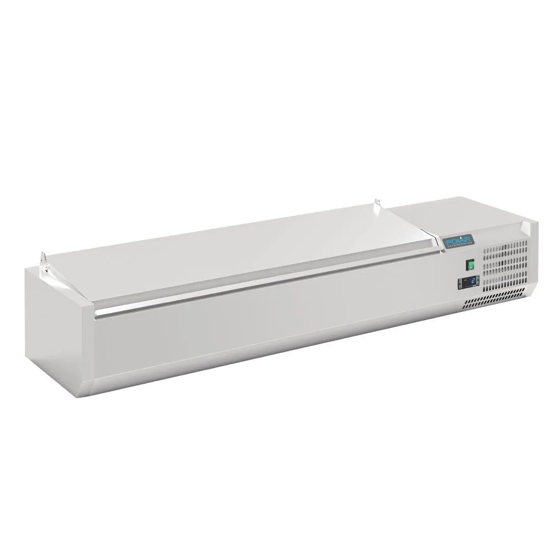 Saladière om neer te zetten met deksel Serie G - 6 x GN 1/4