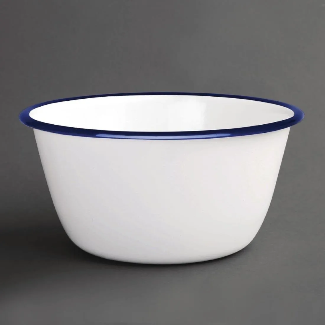 Slakom van geëmailleerd staal - ø 155 mm - Set van 6
