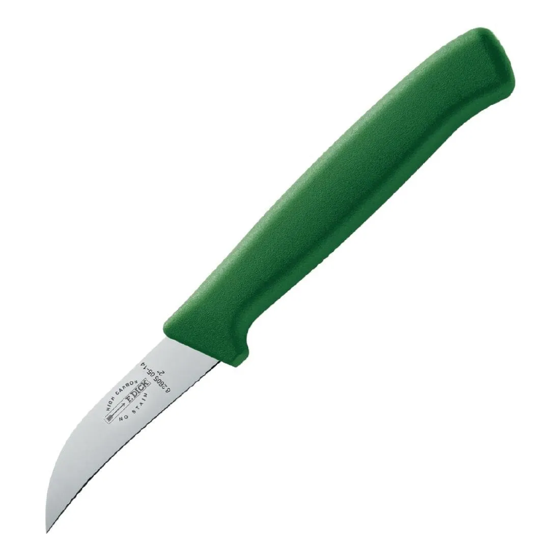 Mes in Nederlandse: Vogelbekmes Prodynamic Haccp Groen - 50mm