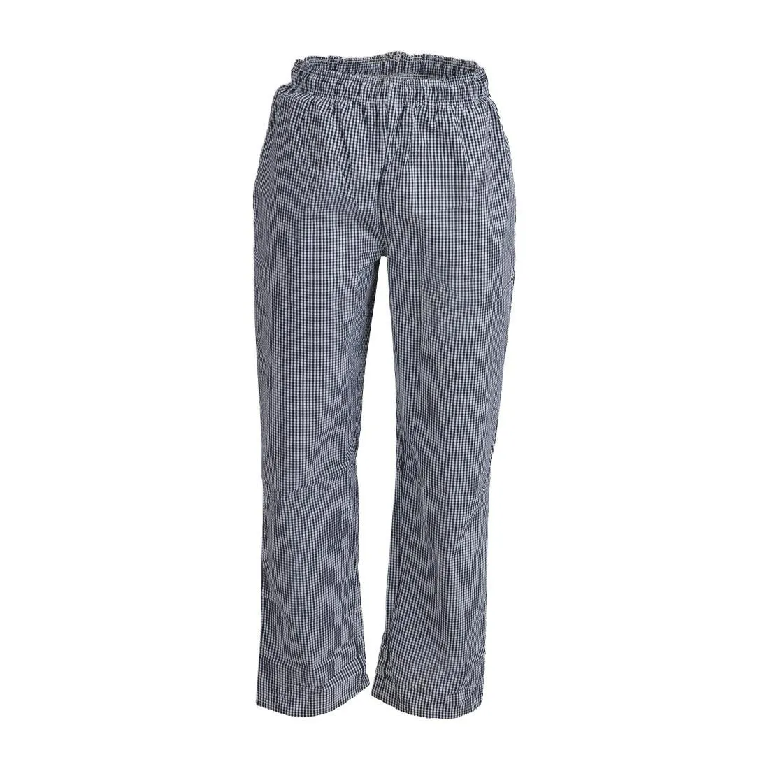Broek voor in de keuken Vegas met kleine zwarte en witte ruitjes maat XL