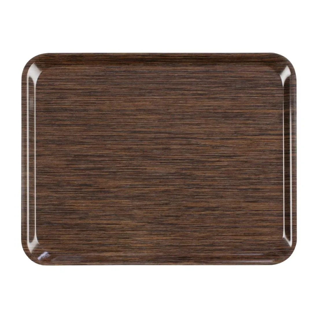Dienblad van melamine zelf 46x36cm wengé