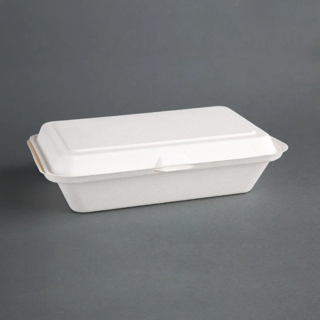 Scharnierende Bagasse-Schalen composteerbaar - L 248mm - Set van 250